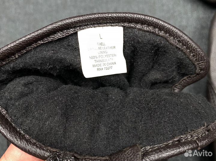 Перчатки натуральная кожа Tinsulate р.L