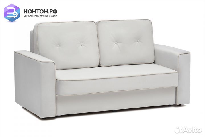 Диван еврокнижка Берген серый