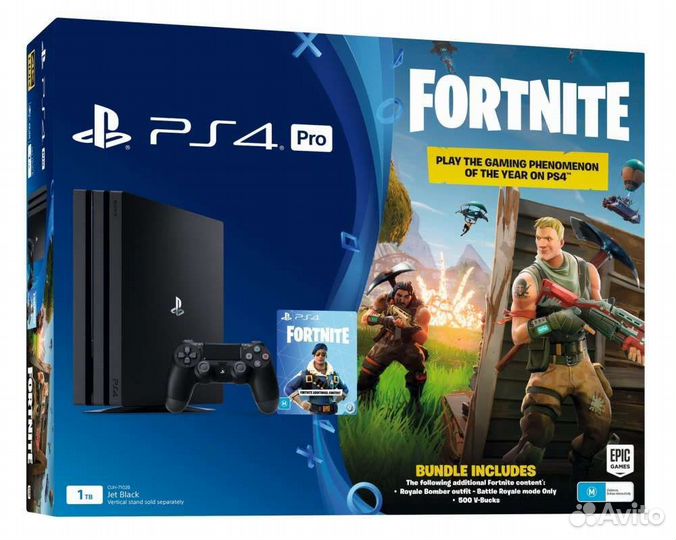 Sony playstation 4 PS4 pro 1tb с играми