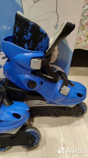 Роликовые коньки детские раздвижные