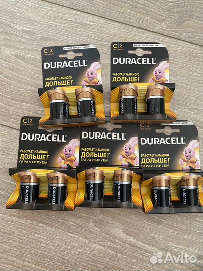 Батарейки duracell C LR14/MN1400