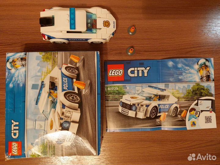 Lego City Police Автомобиль полицейского патруля