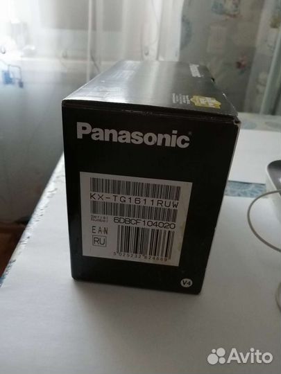 Panasonic стационарный без проводной телефон