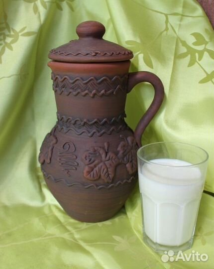 Глиняные кувшины и крынки