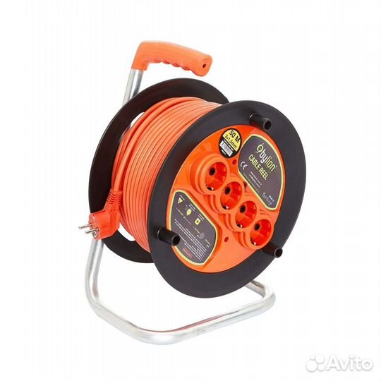 Удлинитель на катушке разных типов