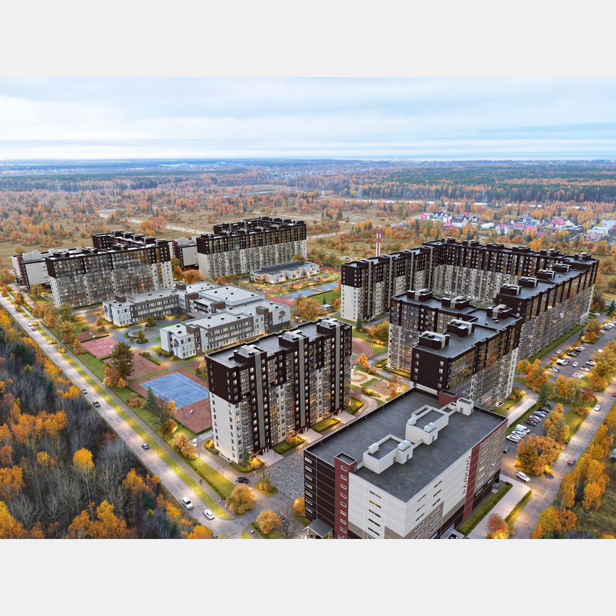 1-к. квартира, 38,4 м², 8/12 эт.