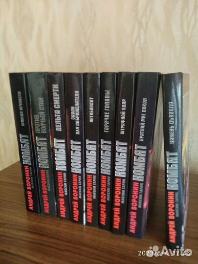 Книги Андрей Воронин, Максим Гарин. Серия Комбат
