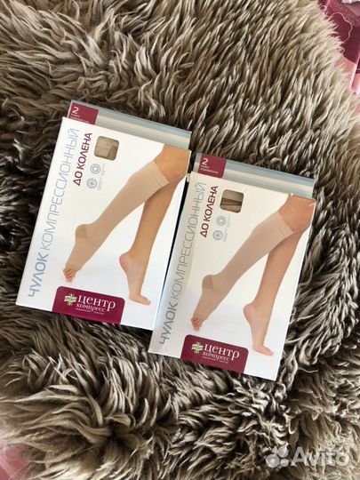 Компрессионные чулки до колена