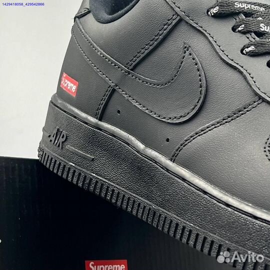 Кроссовки Nike Air Force 1 Low & Supreme (Арт.41690)