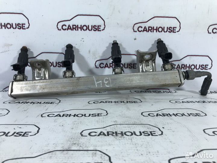 Рампа с форсунками Ford Focus 2 1.8 qqdb