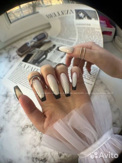 Комбинированный маникюр