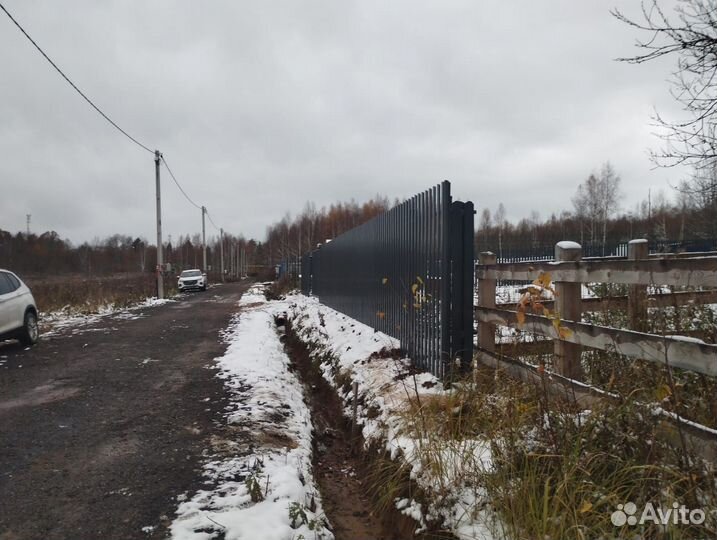 Откатные ворота под ключ с доставкой и установкой