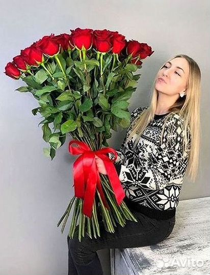 Высокие Высокие розы Гигантские розы Букеты Достав