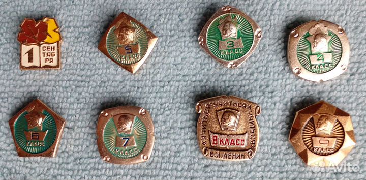 Значки СССР на тему 