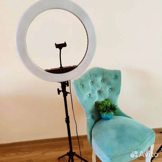 Кольцевая лампа 54 см с сумкой