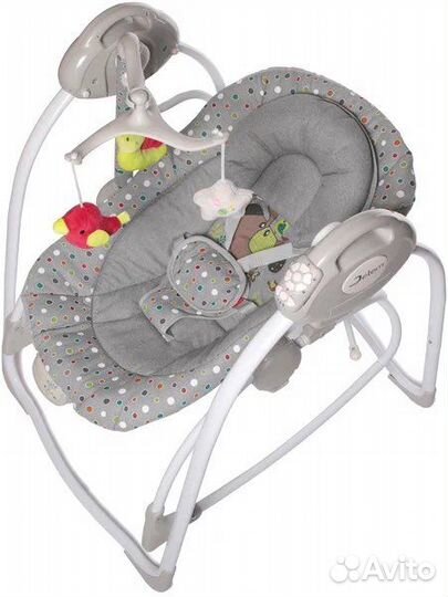 Jetem Детские качели шезлонг 2 в 1