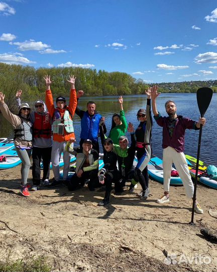 Тур на сап-борде по р.Десна