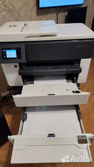 Рабочий мфу цветной а3 wifi Hp officejet pro 7730