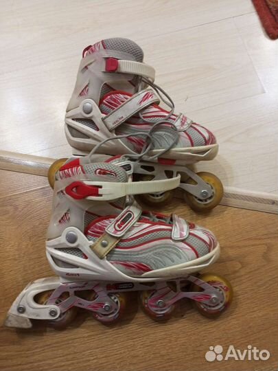 Роликовые коньки детские раздвижные