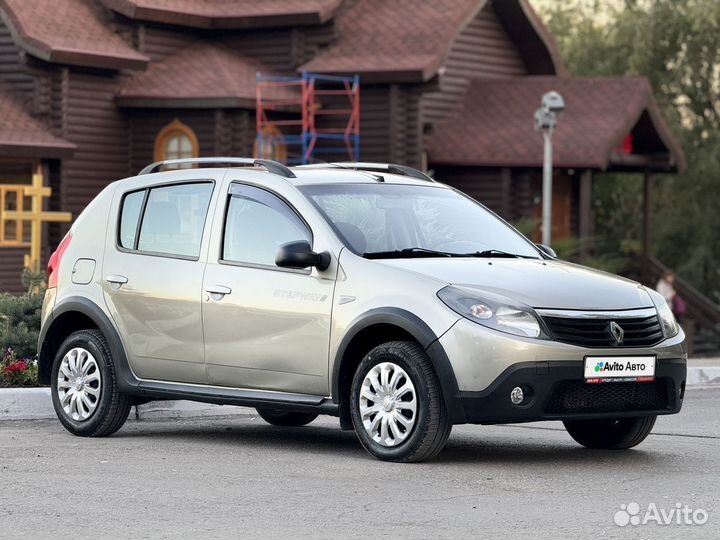 Renault Sandero Stepway 1.6 AT, 2012, 217 000 км