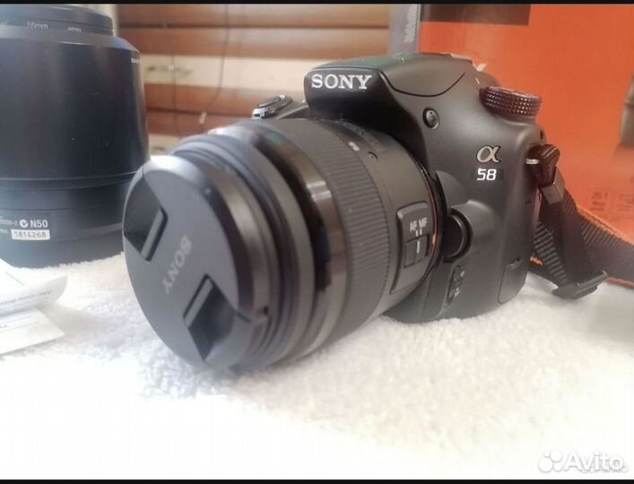 Зеркальный фотоаппарат Sony A58
