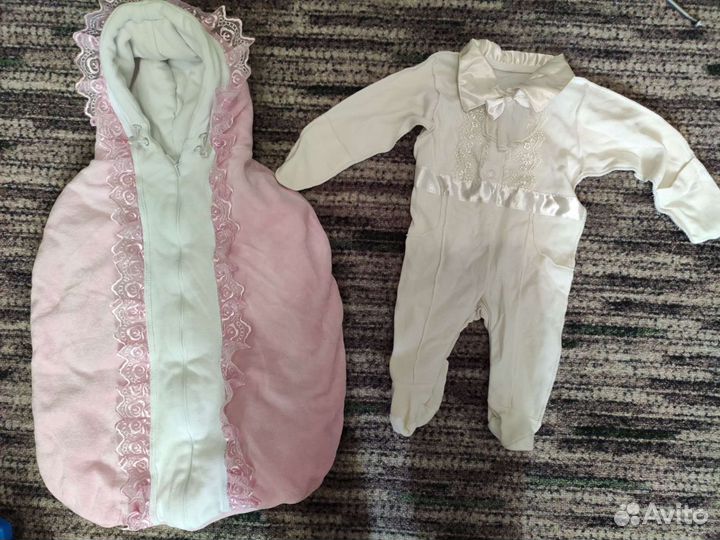 Конверт на выписку для девочки