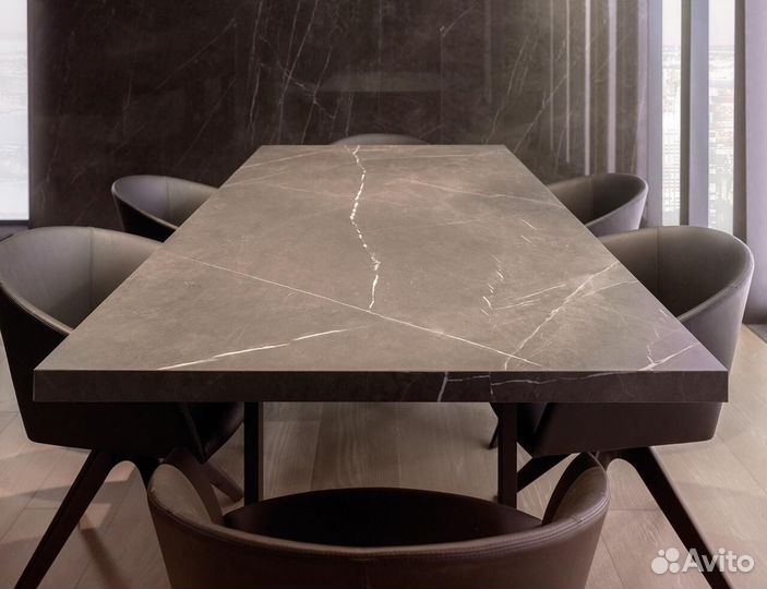 Столешница черный мрамор, под заказ