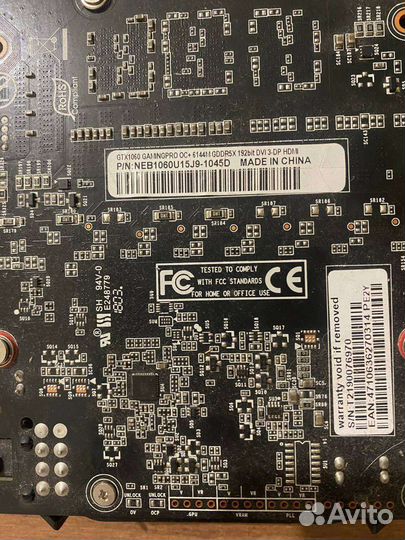 Видеокарта gtx 1060 6gb