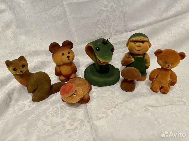 Игрушки СССР флок поролон