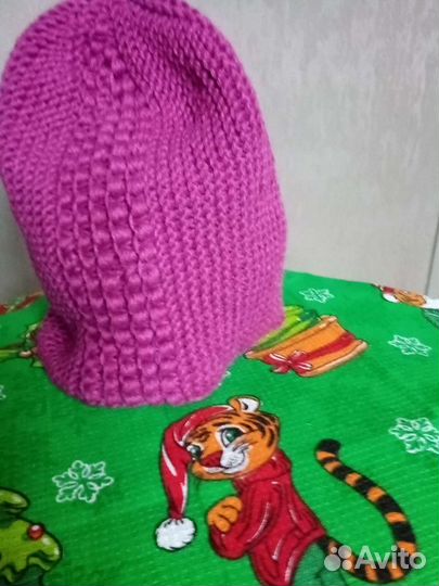 Шапочки бини ручной работы