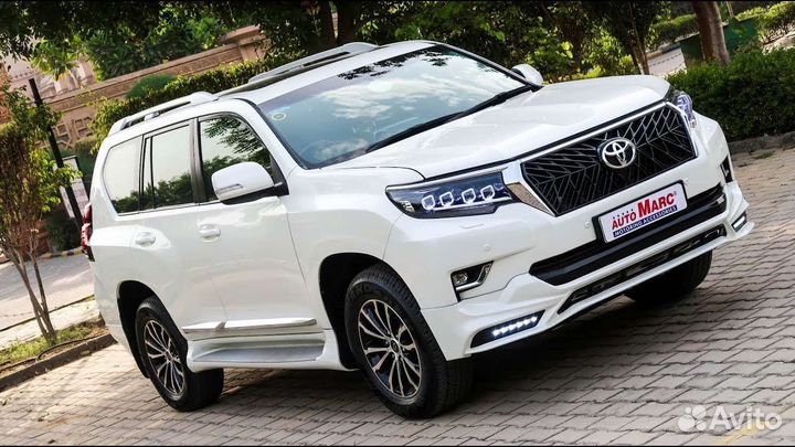 Обвес TRD белый Land Cruiser Prado 150 TY2018
