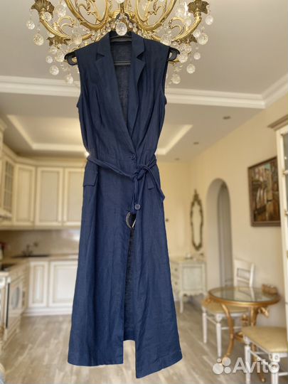 Льняное платье Alessandr Manzoni, Италия оригинал