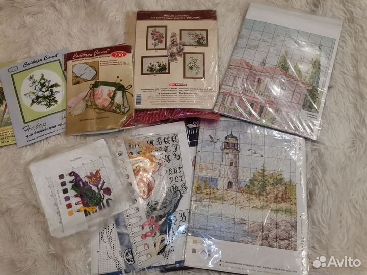 Новые Наборы для вышивания и остатки