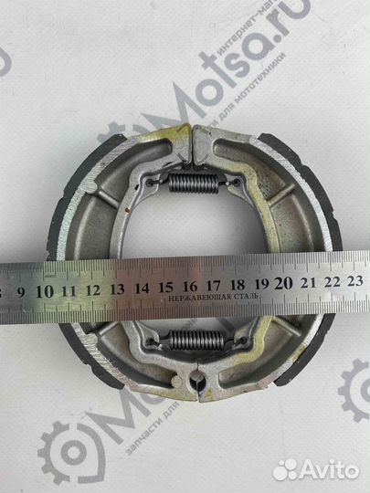 Колодки тормозные бар.тормоза 125х28 мм (пара) GY6