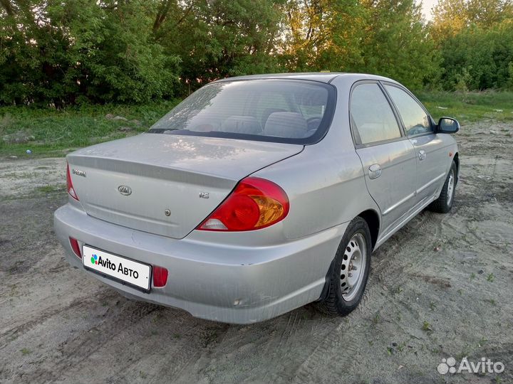 Kia Spectra 1.6 МТ, 2006, 180 000 км
