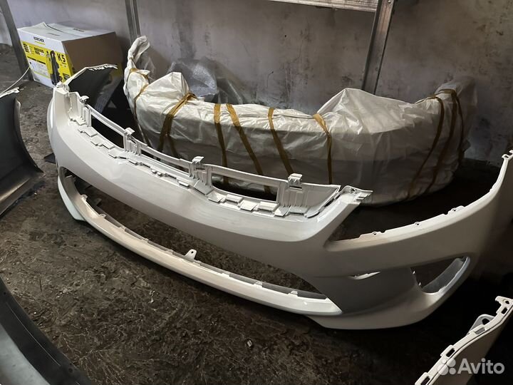 Передний бампер кия рио 4