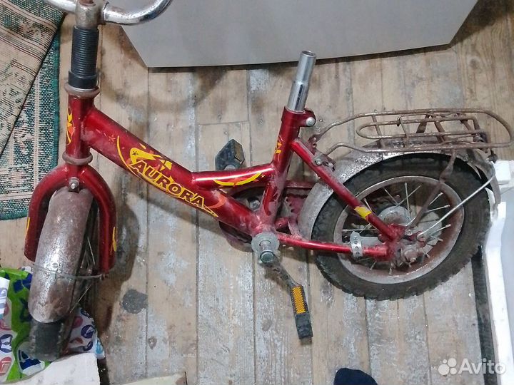 Детский велосипед на запчасти