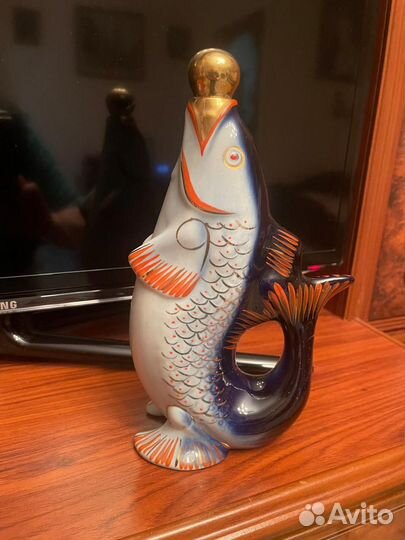 Набор рыбы для коньяка, водки ликера, фарфор