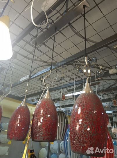 Люстра Н Мозаика C9597-3-SY E27 Этника