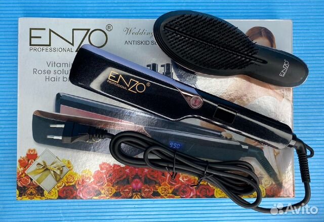 Профессиональная плойка Enzo +комплект