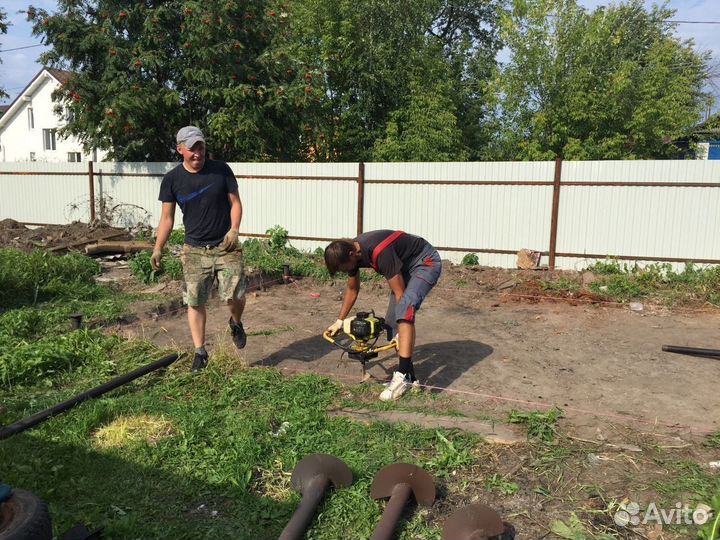 Винтовые сваи. Монтаж фундамента под ключ