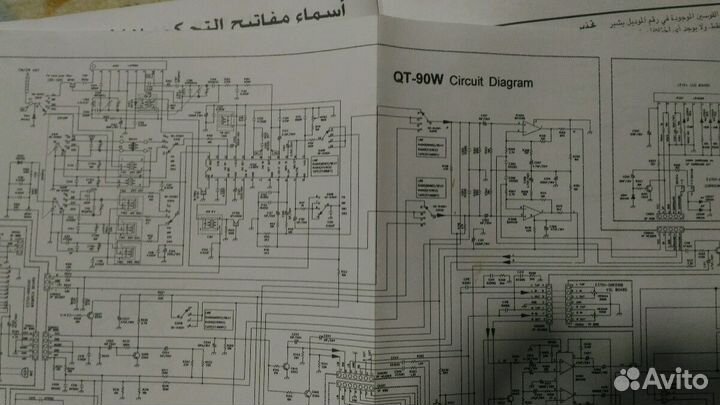 Паспорт Sharp QT-90W