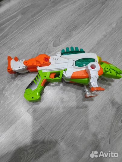 Трансформер динобот пистолет