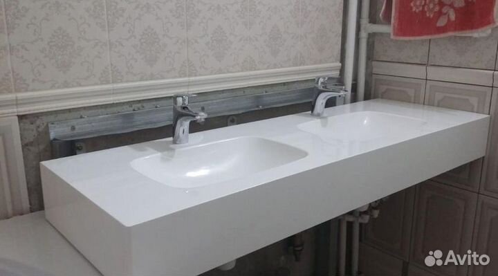 Столешница для ванной