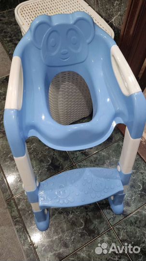 Сидушка на унитаз со ступенькой