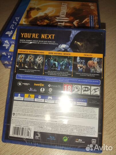 Mortal Kombat 11 PS4 Новый диск Мортал Комбат 11