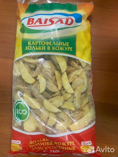 Картофель фри и по деревенски Байсад