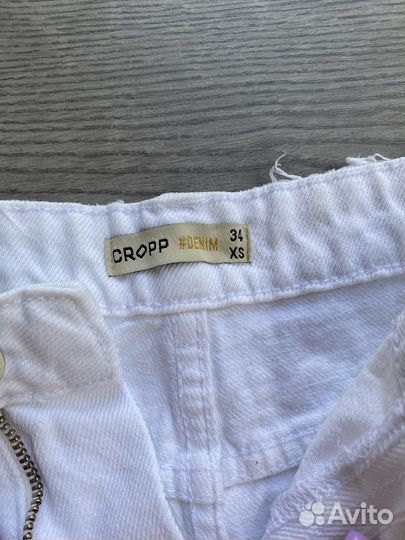 Шорты женские белые