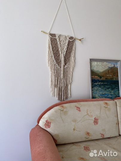 Настенное панно макраме