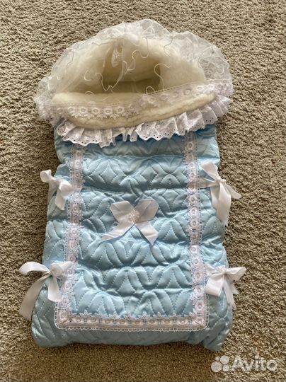 Конверт на выписку зимний